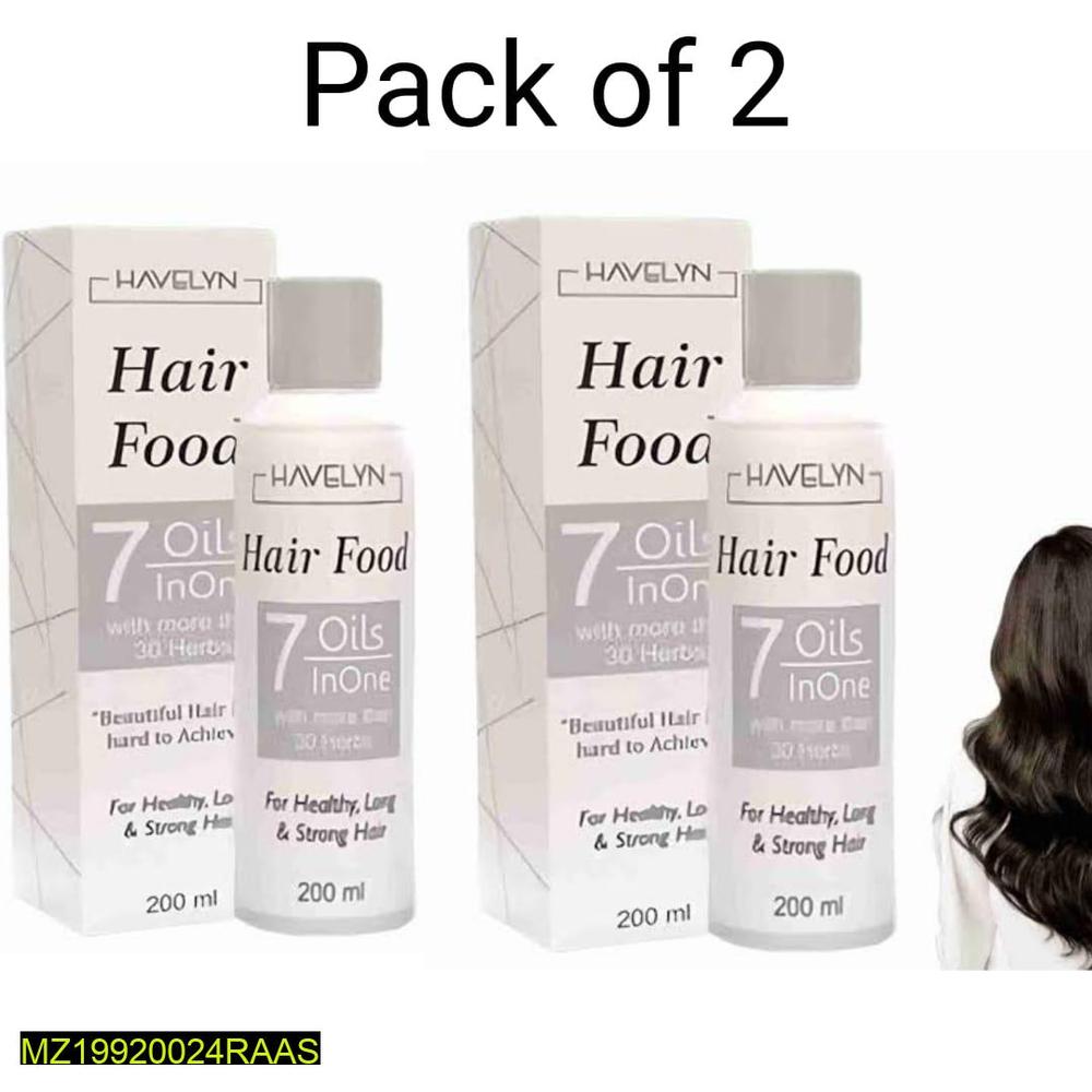 HAIR-FOOD OIL,PACK OF 2